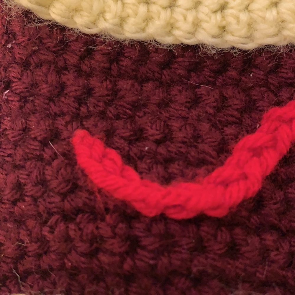 Adorable Crochet Hot Dog Pet Sweater - Picture 6 of 7